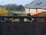 Vue de l'accord avec la pergola